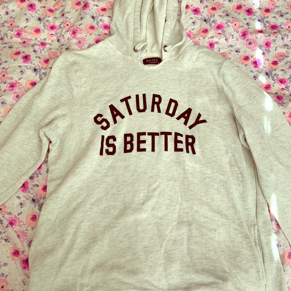 Thin hoodie